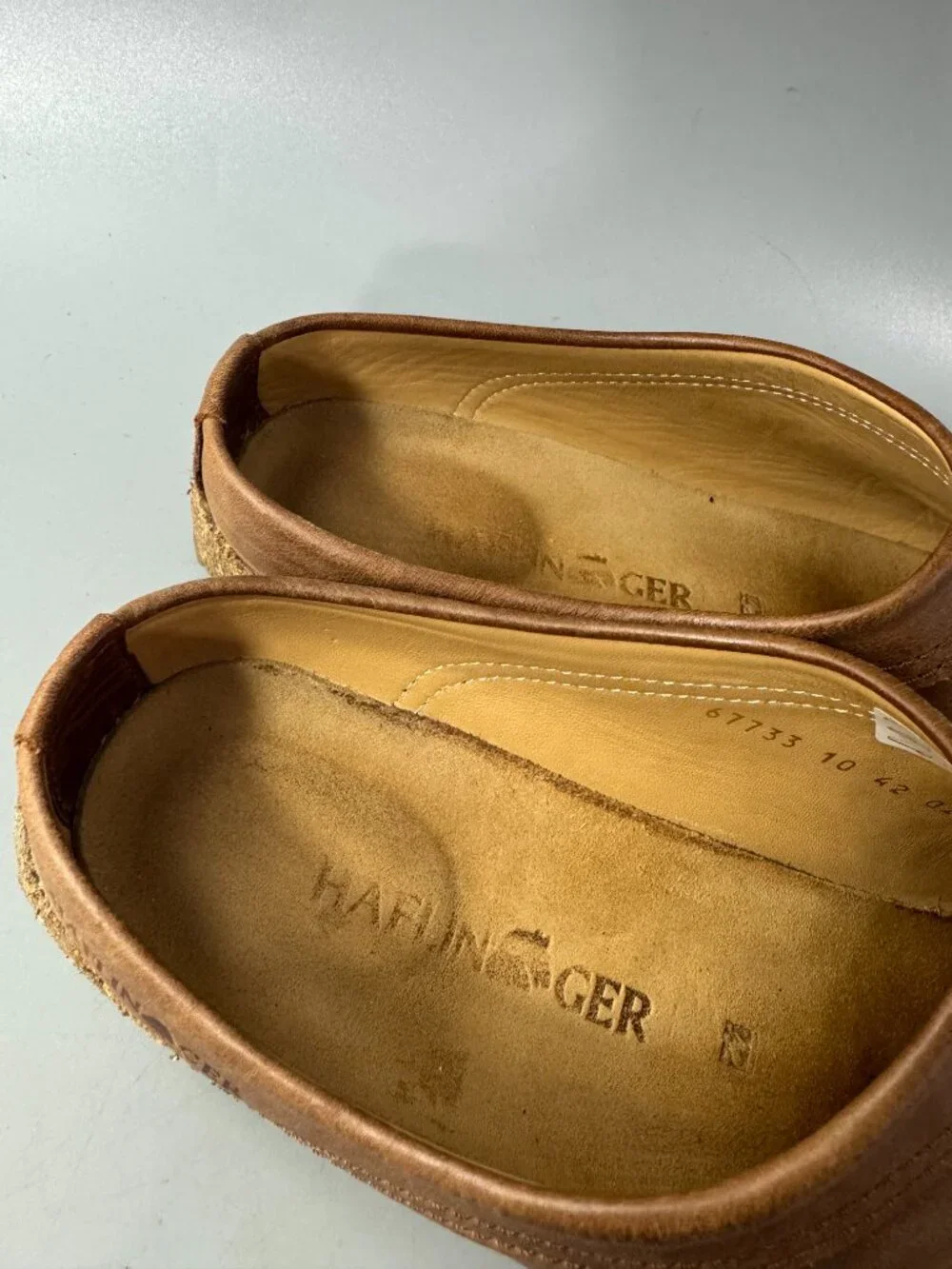 Haflinger Malmo Unisex Clog  - Saddle Leather, Size 42